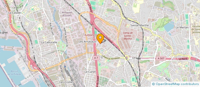 localisation de l'entreprise MONSIEUR ROSINDO GIMENEZ  MARSEILLE