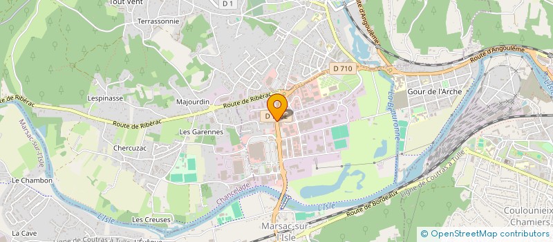 localisation de l'entreprise MONSIEUR ROSLAN BIN MOHD DAUD  MARSAC-SUR-L'ISLE