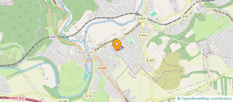 localisation de l'entreprise MONSIEUR ROSLANE LARBI  HOMECOURT