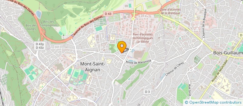 localisation de l'entreprise MONSIEUR ROSNY RAMIARINARIVO à MONT-SAINT-AIGNAN