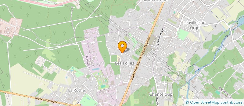 localisation de l'entreprise MONSIEUR ROSS BURKLER à SAINT-GERMAIN-LES-ARPAJON