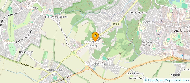 localisation de l'entreprise MONSIEUR ROSS GASH à GOMETZ-LE-CHATEL
