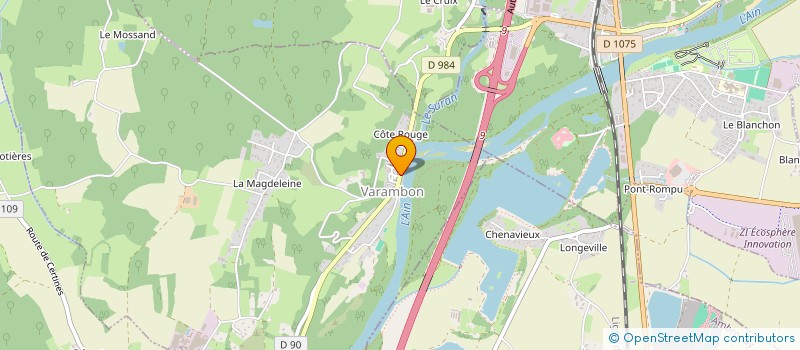 localisation de l'entreprise MONSIEUR ROSS HARVEY RADTKE  VARAMBON