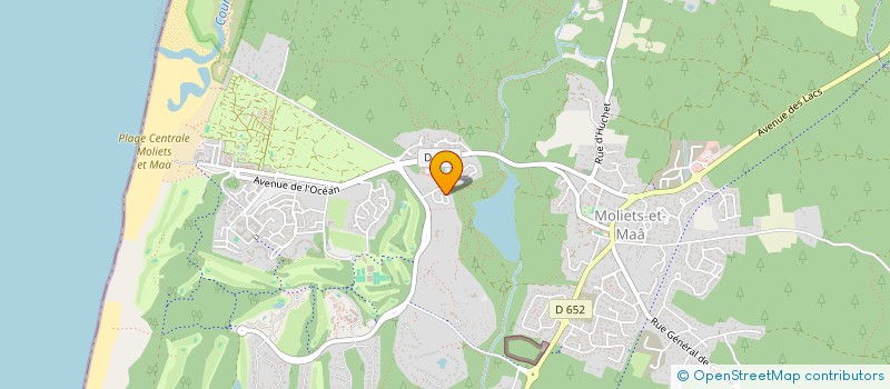 localisation de l'entreprise MONSIEUR ROSS HOLDEN  MOLIETS-ET-MAA