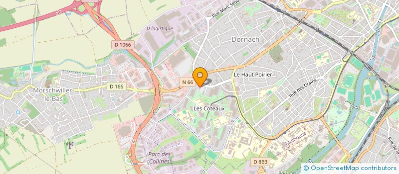 localisation de l'entreprise MONSIEUR ROSTAM OSSMAN  MULHOUSE