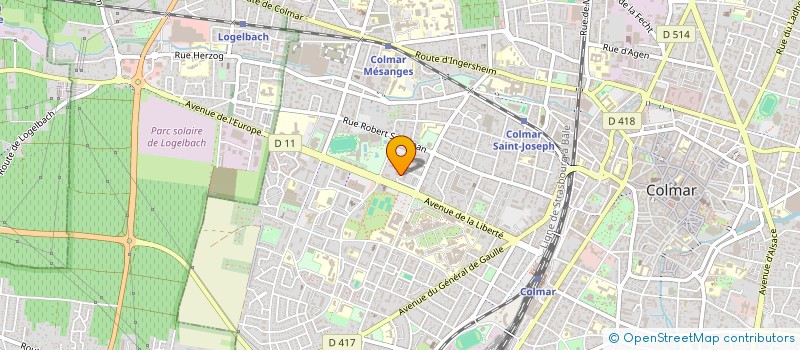 localisation de l'entreprise MONSIEUR ROSTAM OZMANYAN  COLMAR