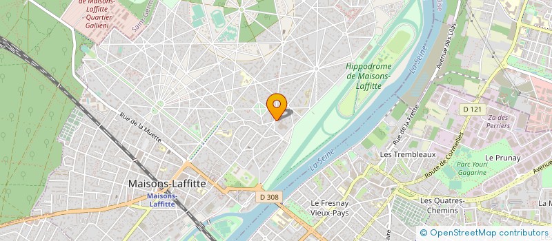 localisation de l'entreprise MONSIEUR ROSTAN DEVILLARS  MAISONS-LAFFITTE