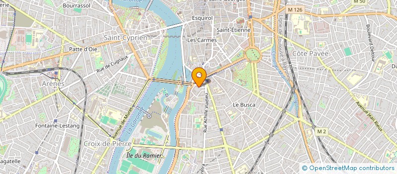localisation de l'entreprise MONSIEUR ROSTOM MELLAK  TOULOUSE