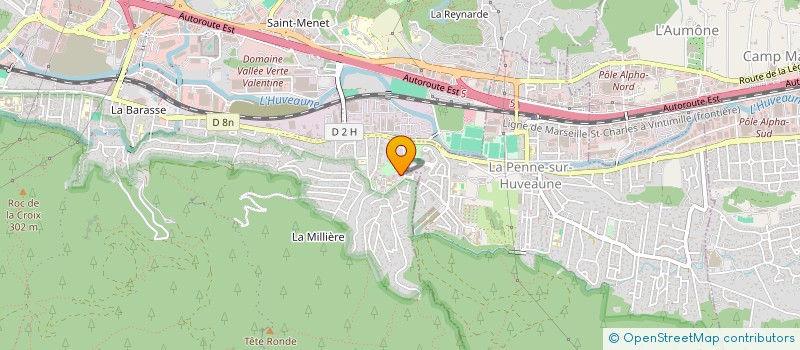 localisation de l'entreprise MONSIEUR ROSTOM YAHLA KULE  MARSEILLE