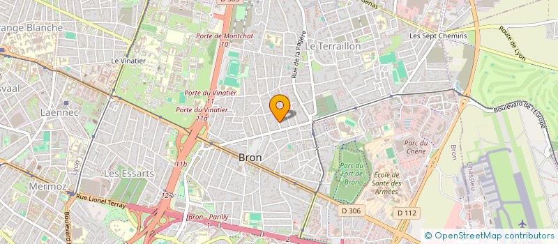 localisation de l'entreprise MONSIEUR ROSTYSLAV DMYTRIIEV  BRON