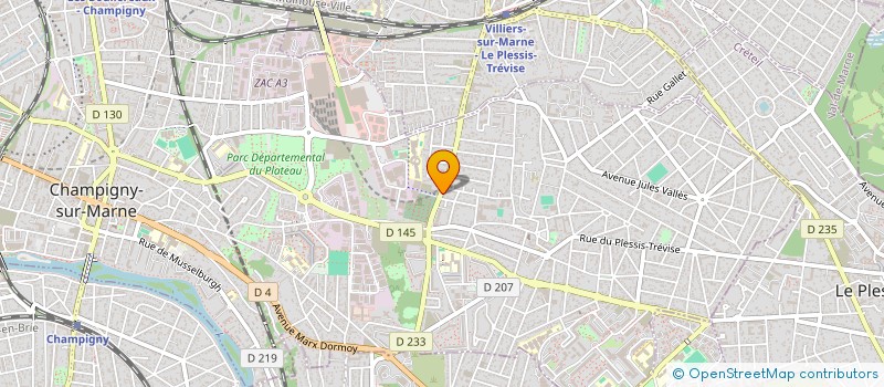 localisation de l'entreprise MONSIEUR ROUCHDI AROUA à CHAMPIGNY-SUR-MARNE