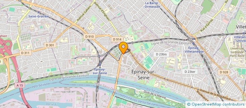 localisation de l'entreprise MONSIEUR ROUCHDI KISAMI à EPINAY-SUR-SEINE