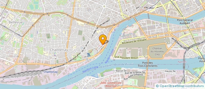 localisation de l'entreprise MONSIEUR ROUDOLPHE SONGUE à NANTES