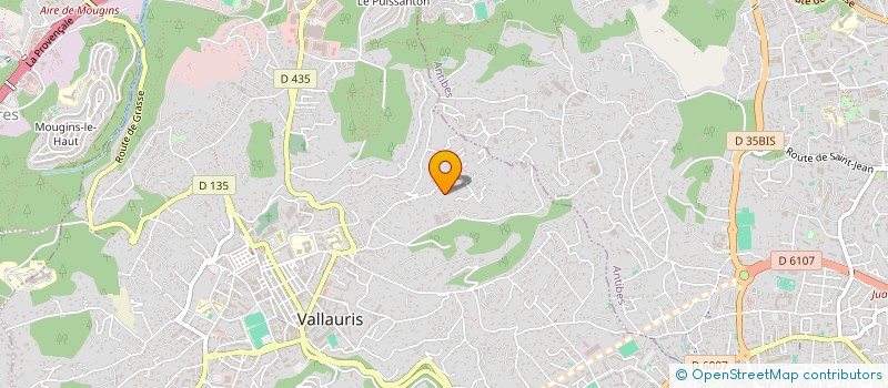 localisation de l'entreprise MONSIEUR ROUPEN EUDJIOURIAN  VALLAURIS