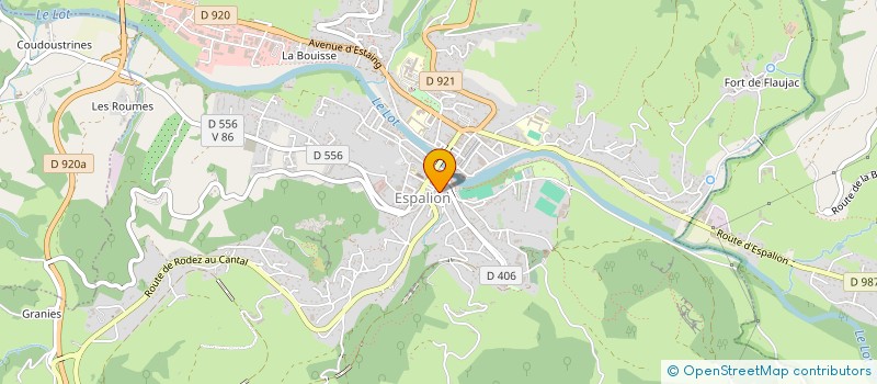 localisation de l'entreprise MONSIEUR ROUS MAXIME  ESPALION