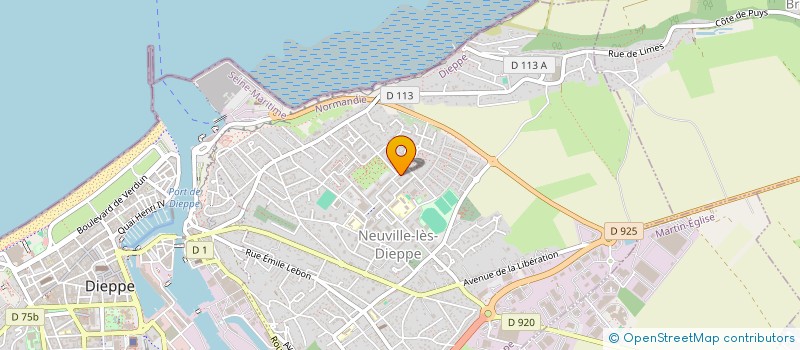 localisation de l'entreprise MONSIEUR ROUSTAM DADAEV  DIEPPE