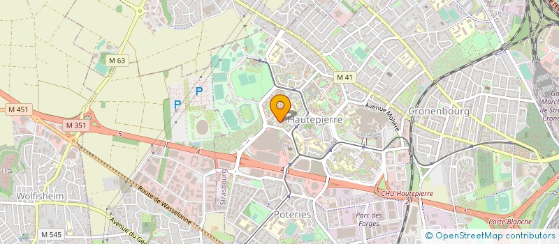 localisation de l'entreprise MONSIEUR ROUSTAM GOUJOULOV à STRASBOURG