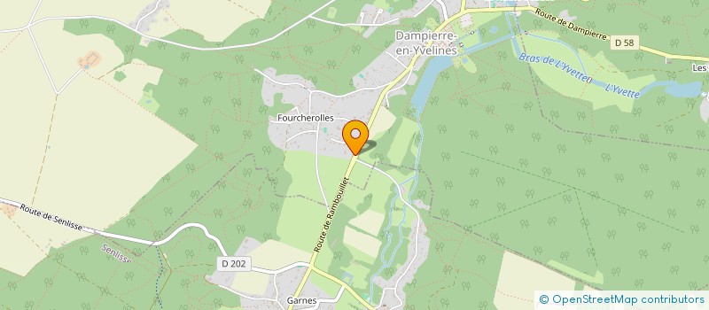 localisation de l'entreprise MONSIEUR ROUSTEM KHAIBRAKHMANOV  DAMPIERRE-EN-YVELINES