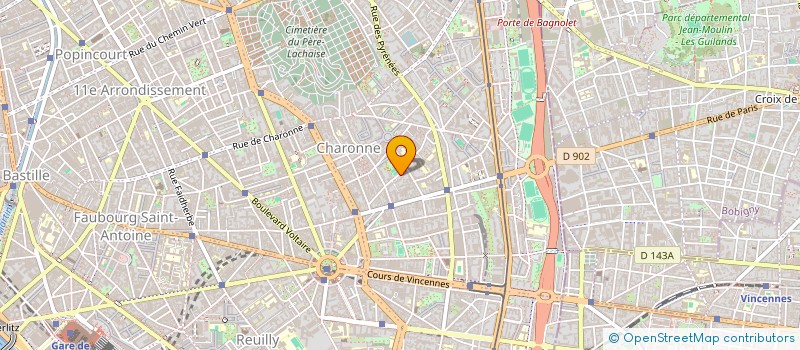 localisation de l'entreprise MONSIEUR ROWAN ROWAN STANDISH HAYES  PARIS