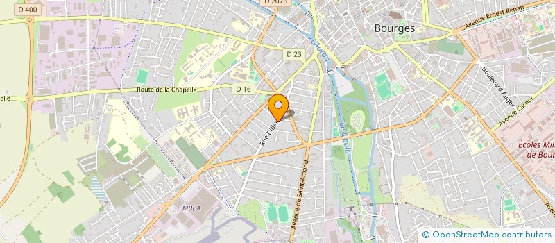 localisation de l'entreprise MONSIEUR ROXAN CAYZAC à BOURGES
