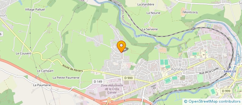 localisation de l'entreprise MONSIEUR ROY BINET  AGNEAUX