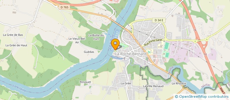 localisation de l'entreprise MONSIEUR ROY BUNYAN  LA ROCHE-BERNARD