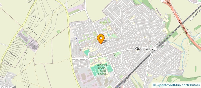 localisation de l'entreprise MONSIEUR ROY CAMILE  GOUSSAINVILLE