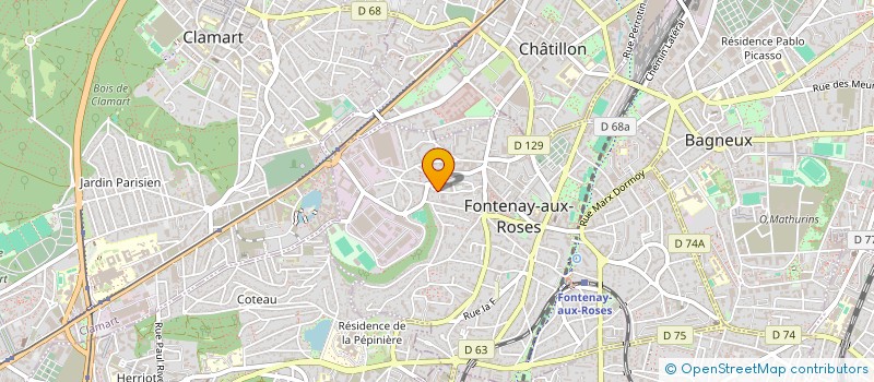 localisation de l'entreprise MONSIEUR ROY EL KHOURY à FONTENAY-AUX-ROSES