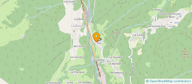 localisation de l'entreprise MONSIEUR ROY HENDERSON  LE BIOT