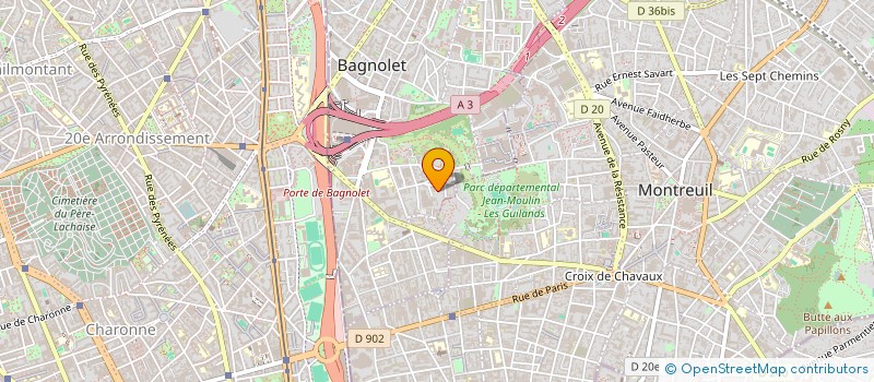 localisation de l'entreprise MONSIEUR ROY JEHL à BOBIGNY