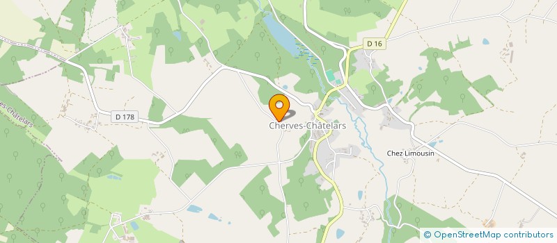 localisation de l'entreprise MONSIEUR ROY MOXOM à CHERVES-CHATELARS