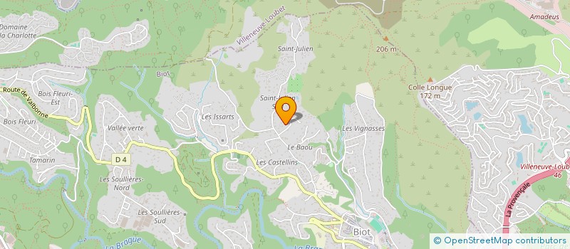 localisation de l'entreprise MONSIEUR ROYSTON BROAD  BIOT