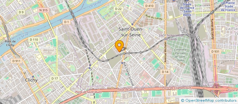localisation de l'entreprise MONSIEUR ROZAN VAMUR à SAINT-OUEN-SUR-SEINE