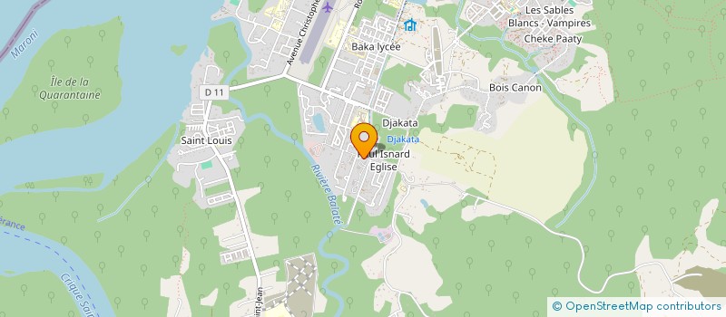 localisation de l'entreprise MONSIEUR ROZARIO TODIE à SAINT-LAURENT-DU-MARONI