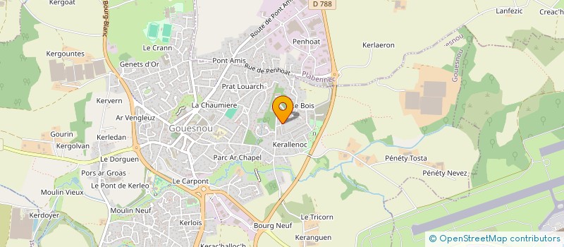 localisation de l'entreprise MONSIEUR ROZART KODHIMA  GOUESNOU