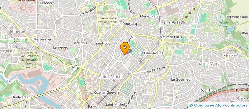 localisation de l'entreprise MONSIEUR ROZIKHAN SAFI  BREST