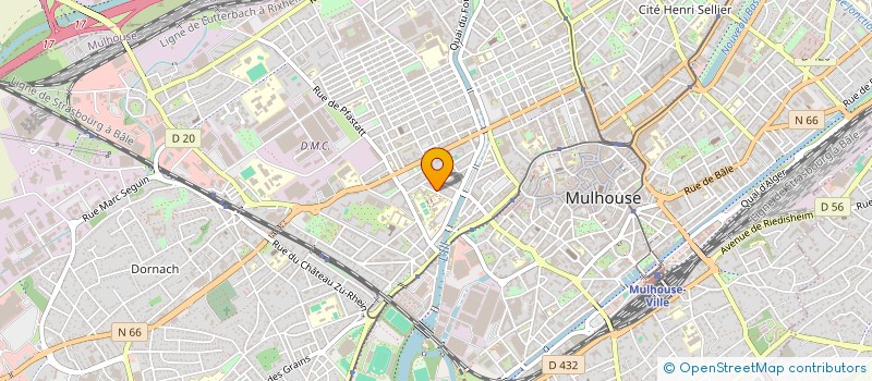 localisation de l'entreprise MONSIEUR RREZART ZEJNULLAHU  MULHOUSE