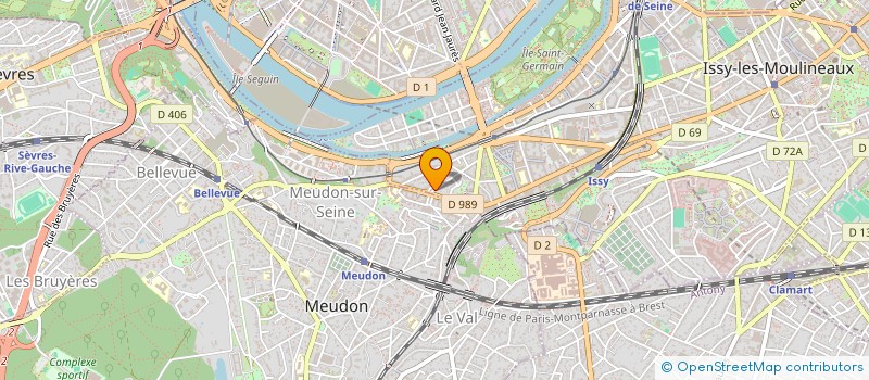 localisation de l'entreprise MONSIEUR RUAN HE à ISSY-LES-MOULINEAUX