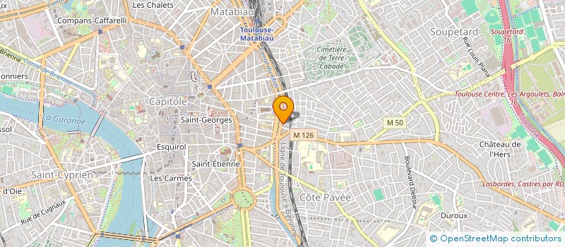 localisation de l'entreprise MONSIEUR RUARI PIROUE à TOULOUSE