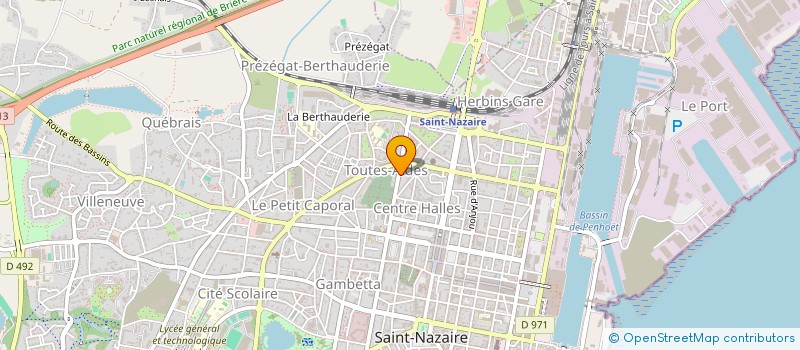localisation de l'entreprise MONSIEUR RUBBEN WINTERSTEIN à SAINT-NAZAIRE