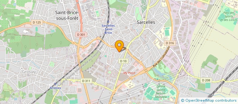 localisation de l'entreprise MONSIEUR RUBEL AHMED à ROMAINVILLE