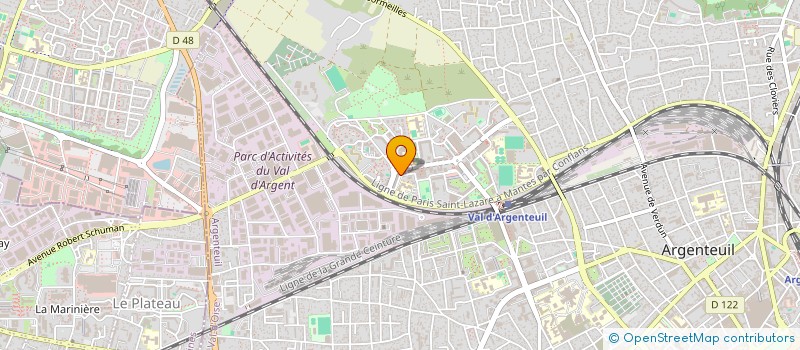 localisation de l'entreprise MONSIEUR RUBEL MIAH  ARGENTEUIL