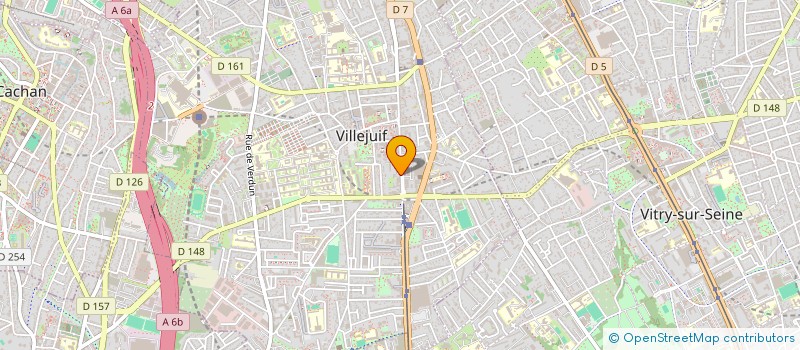 localisation de l'entreprise MONSIEUR RUBEL MIAH  VILLEJUIF