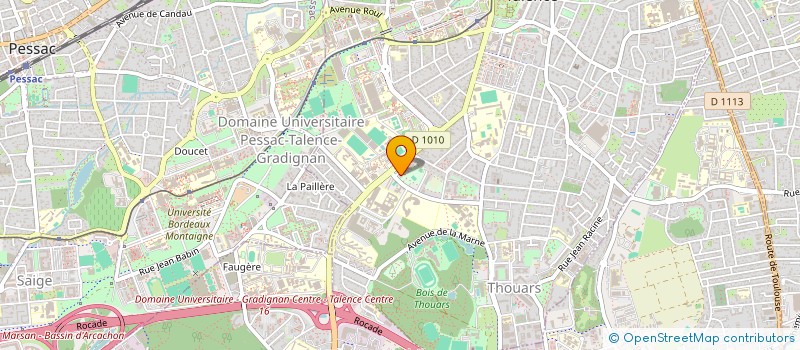 localisation de l'entreprise MONSIEUR RUBEN ALOIAN  BORDEAUX