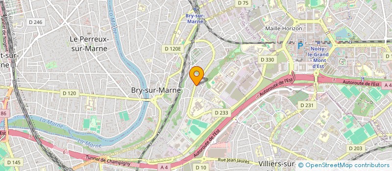 localisation de l'entreprise MONSIEUR RUBEN AMORIM à BRY-SUR-MARNE