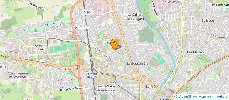 localisation de l'entreprise MONSIEUR RUBEN ARCHAKIAN  LE MANS