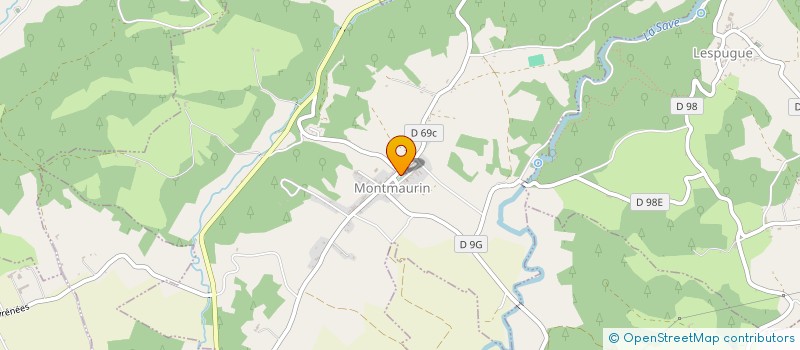 localisation de l'entreprise MONSIEUR RUBEN AUBRY RICART  MONTMAURIN