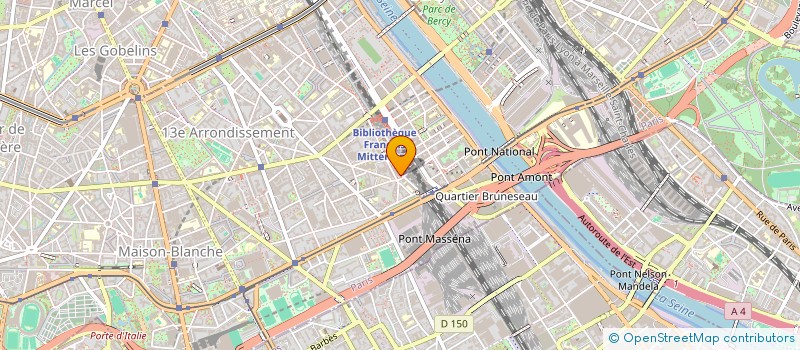 localisation de l'entreprise MONSIEUR RUBEN AYBAR BEDON  PARIS