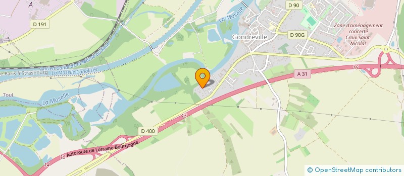 localisation de l'entreprise MONSIEUR RUBEN BIBAUT  GONDREVILLE