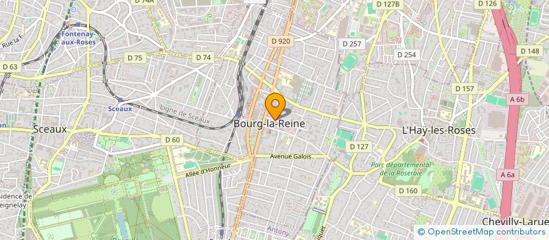 localisation de l'entreprise MONSIEUR RUBEN CALDERON à BOURG-LA-REINE